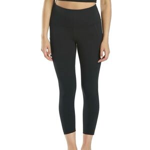PRANA Black Transform High Waisted Yoga Capris Active Workout Exercise Size XS